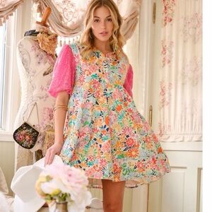 Blue b. Floral Pink women’s Dress